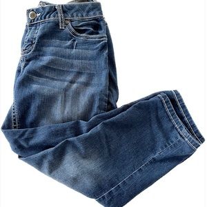 Womens Love Indigo Premium Size 4 Five Pocket Design Blue Jeans Flashy Design